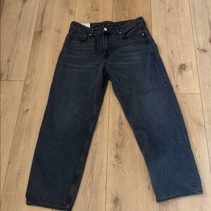 H&M Charcoal Loose Fit Denim